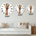 thumbnail image 4 of Designart 1 in Quartz Farmhouse Wall Clock, 4 of 5