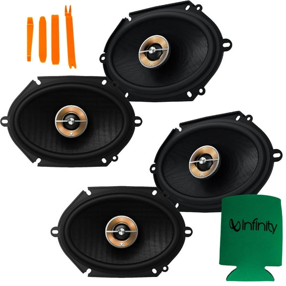 Infinity KAPPA For Ford 99-16 F-450/550 Bundle 2-Pairs KAPPA-86CFX 6x8"