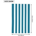 thumbnail image 5 of Yibo Pink Stripe Polyester Beach Beach Towel, Gym, Bathroom, 5 of 8