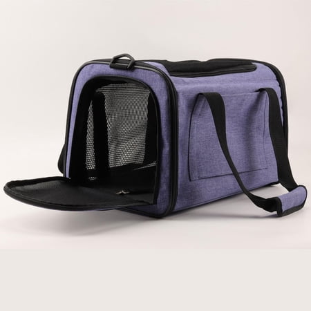 Breathable Folding Pets Carrier, Hiking Traveling Camping Sightseeing Handbag, Collapsible Bag, Rabbit Sholderbag Tote S