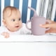 thumbnail image 3 of Vaso de silicona de grado alimenticio con pajita y asas para bebés | Diseño antiderrames y a prueba de fugas | Vaso de entrenamiento extraíble para bebés de 4 meses o más | Apto para lavavajillas y, 3 of 5