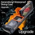 thumbnail image 4 of Funda protectora para teléfono de buceo compatible con iPhone Samsung 15M Professional, 4 of 8