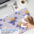 thumbnail image 4 of Long Mouse Pads for Desk,LightPurple Cartoon Dinosaurs Eggs Desk Mats on Top Of Desks, Desk Mouse Pad Extra Large with 3mm Non-Slip Base and Stitched Edge for Gaming,Work,Home 35.4"x15.7", 4 of 5
