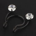 thumbnail image 3 of s de aro de de tabique falso, de de material acero inoxidable, clip no perforante en joyería corporal para mujeres y hombres, acabado Negro Salvador joyería del cuerpo aro de nariz, 3 of 7