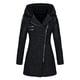 thumbnail image 1 of Chaquetas y abrigos de piel sintética con capucha y manga larga para mujer, chaqueta fina y cálida, abrigo grueso de invierno, abrigo con capucha y cremallera, abrigo para mujer, 1 of 4