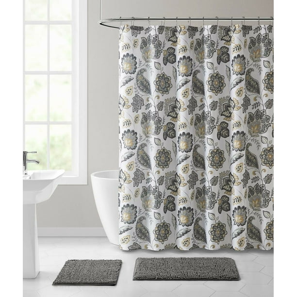 Fl Paisley Mold, Are Shower Curtains Standard Size