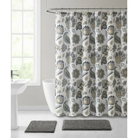Ikea Aggersund Fl Gray Roses Shower, Aggersund Shower Curtain