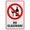 Warning Sign 2, variant on No Gloves In Toilet Sign Metal Signs 8"x12"ch Rust Free Aluminum,Uv Ink Printing,DurableWeatherproof Outdoor For Home