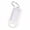 White, variant on Colorful Plastic Key Tags with Keychain, Writable Room Number Labels for Hotel, Luggage Identification Tags, Color-Coded Organizers for Keys and Bags