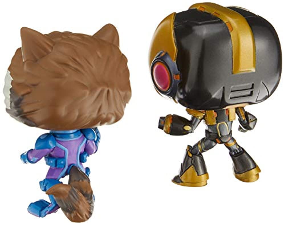 Marvel Gamerverse Funko POP! Games Rocket vs Mega Man X Vinyl