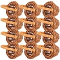thumbnail image 3 of SHISUYAN 12pcs Handheld Imitation Rattan Woven Basket Miniature Plastic Storage Basket Photography Props, 3 of 6