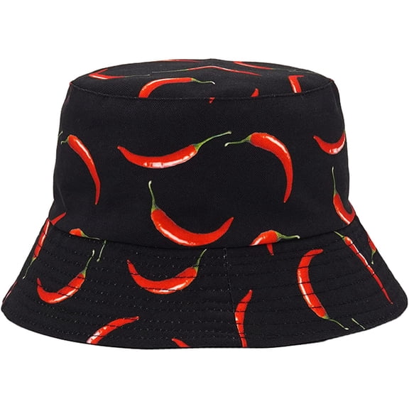 CoCopeaunts Reversible Bucket Hats Girls Fashion Sun Protection Packable Outdoor Cool Fisherman Hat for Unisex Travel Camping