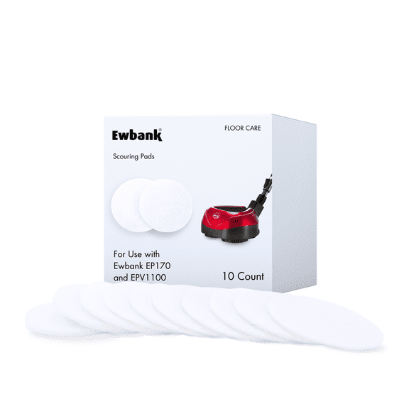 Ewbank Replacement Pack - 10 White Scouring Pads (5 Pairs)
