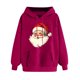 thumbnail image 1 of WILLBEST Sudadera de Mujer con Estampado Navideño, Cuello Redondo y Manga Larga, Estilo Casual y Holgado Grande, 1 of 3