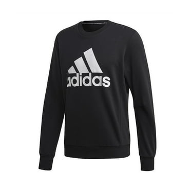 Adidas Mens Classic Trefoil Sweatshirt, Black, XX-Large