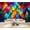 Color 2, variant on Wallpaper Rainbow Stained Glass Peel and Stick Wall Murals 100"H x 144"W Removable PVC Wall Paper Self-Adhesive Wall Paintings Art Decor for Bedroom Living Room