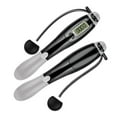 thumbnail image 1 of Cuerda ponderada, cuerda para saltar con pantalla LCD, entrenamiento en interiores y exteriores, Mma C negro kusrkot Cuerda de saltar inalámbrica, 1 of 8