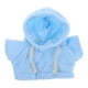 thumbnail image 1 of Disfraz de sudadera con capucha para muñeca en miniatura, bonita sudadera con capucha para oso de peluche, ropa de muñeca de color liso para vestir muñecas de peluche de 30 cm., 1 of 7