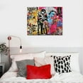 thumbnail image 5 of Orinice Graffiti Art Fine Art Aesthetic Poster & Print Wall Painting for Home Decor Canvas Living Room Bedroom Office Wall Decor 16x12in, 5 of 6