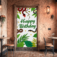 thumbnail image 6 of Snake Themed Happy Birthday Background Banner Party Supplies Birthday Decoration Photography Props Backdrop Decorations, 6 of 7