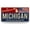 Multi 04, variant on Yehwow Retro American Flag Bald Eagle Metal Car Plate Decorative Aluminum License Plate Tag Sign