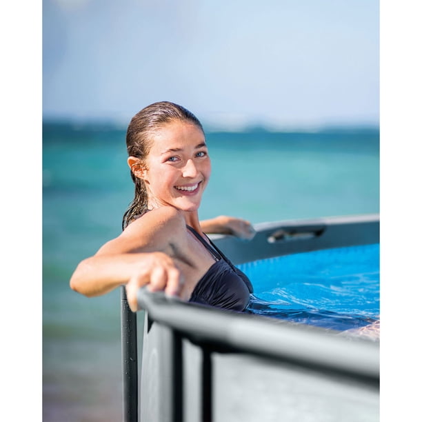 Intex Ultra XTR Frame Above Ground Pool Set with Water Pump, Pool
