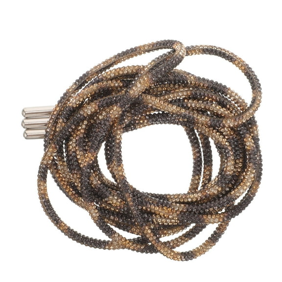 Raindrops Rhinestone for Sports Shoes, Water-Resistant Decorative Laces, 1 Pair