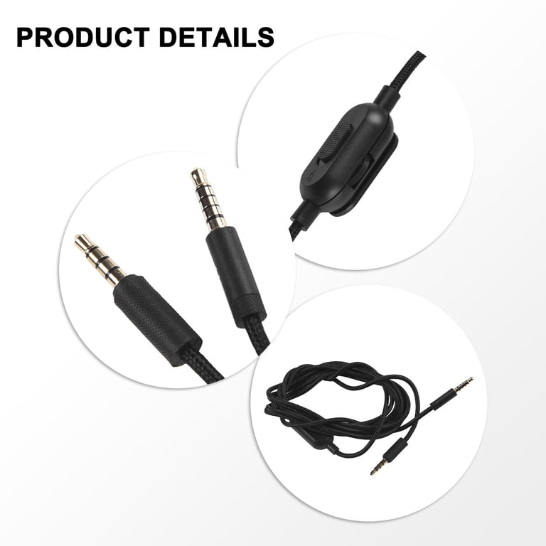 AUX Cable Braided Replacement Cable Extension Cord Wire For