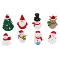 thumbnail image 4 of Gymnture 8-Piece Mini Christmas Figurines Set for , Dollhouses, and Holiday Decorations, 4 of 10