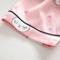 thumbnail image 3 of LSLJS Ensemble de Pyjama Décontracté pour Enfants à Boutons, Manches Courtes, Col Rabattu, Poches, Vêtements d'Été Tendance 2024, 3 of 8