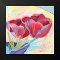 thumbnail image 2 of Nemcosky, Ann Thompson 20x20 Black Modern Framed Museum Art Print Titled - Tulips No. 2, 2 of 5