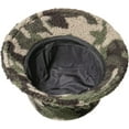 thumbnail image 6 of CoCopeaunts Camo Bucket Hat for Men Winter Winter Warm Sunshade Windproof Cap Foldable Wear-Resistant Thick Lambs Wool Basin Hat, 6 of 8