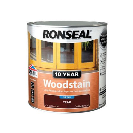 Ronseal - 10 Year Woodstain Teak 750ml