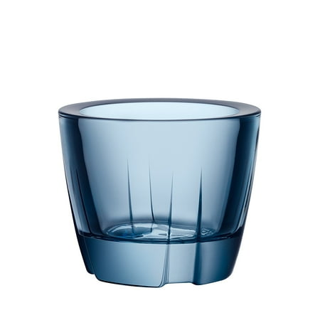 Kosta Boda Bruk Anything Bowl Votive Water Blue Glass