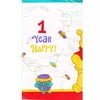 Winnie the Pooh '1 Year Happy' Paper Table Cover (1ct)