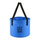 thumbnail image 1 of Cubo plegable portátil, contenedor de almacenamiento plegable, lavabo duradero de 12 l para Azul, 1 of 3
