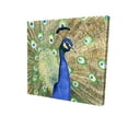 thumbnail image 1 of Peacock - Toile 36"x36 Pouces - Impression à la Demande, 1 of 5