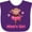 Purple, variant on Inktastic Mimi's Girl Monkey Girls Baby Bib