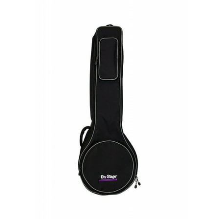 On-Stage GBJ4770B Banjo Gig Bag, Black
