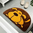 thumbnail image 2 of Moocorvic Baby Bath Mat, Half Round Bathroom Mat Christmas Bathroom Decor Washable Bathroom Rugs Non-Slip Absorbent Floor Mats for Kids, Dry Fast Shower Mat Area Rugs, 2 of 4
