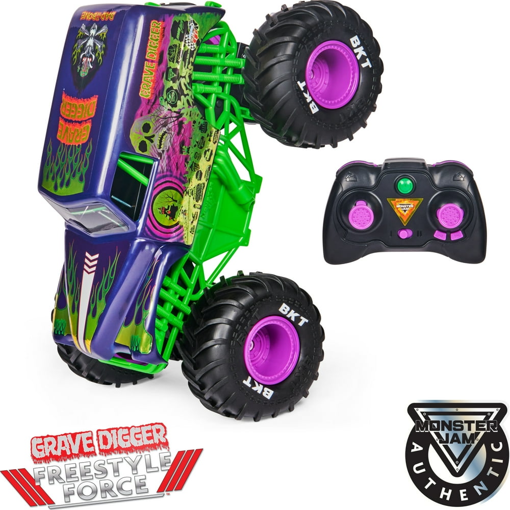 losi grave digger monster truck rc