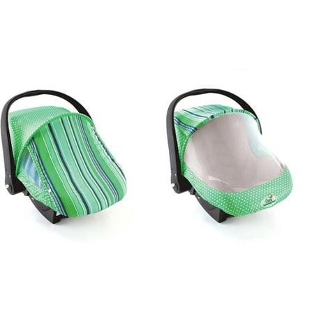 Get The Cozy Cover Sun And Bug Car Seat Green Stripe From Now Accuweather - Cozy Covers For Car Seats
