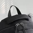 thumbnail image 3 of HNMKIU Black Backpack For School College And Travel Bookbag With 8 Compartments ,Black, 3 of 4