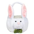 thumbnail image 6 of Easter Bunny Handbag With Flower Candy Storage Gift Bag, Cute Cartoon Reusable Treat Bag for Easter Egg, Party Favors & Goodie Bags, Spring Holiday Decor/Adorable Gift for Easter Decor, 8*6in, White, 6 of 6