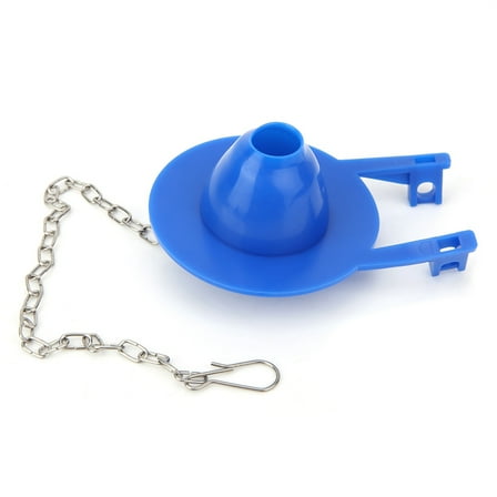 Tebru Drain Valve Toilet Tank, 2Pcs 7.5cm Quality Rubber Drain Valve Toilet Tank Fittings ToiletWater Stop Valve Cover, Toilet Flush Repair Kit