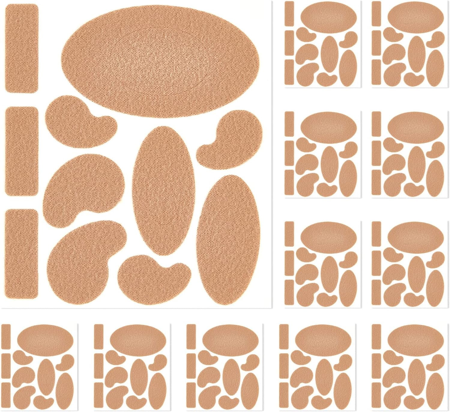 Moleskin Tape Flannel Adhesive Pads, PreCut Moleskin Very Easy to