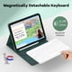 thumbnail image 4 of Funda con Teclado JKSML para iPad Air 11" M3/M2 10.9" Bluetooth, 4 of 8