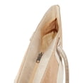 thumbnail image 4 of Paquete 40 piezas Bolsa de yute con interior laminado beige 47 x 36 x 12, 4 of 5