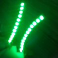 thumbnail image 1 of Lámpara LED luminosa para pestañas, modo ajustable, luces nocturnas intermitentes para pestañas postizas, pestañas postizas sin injerto para Halloween (verde), 1 of 5