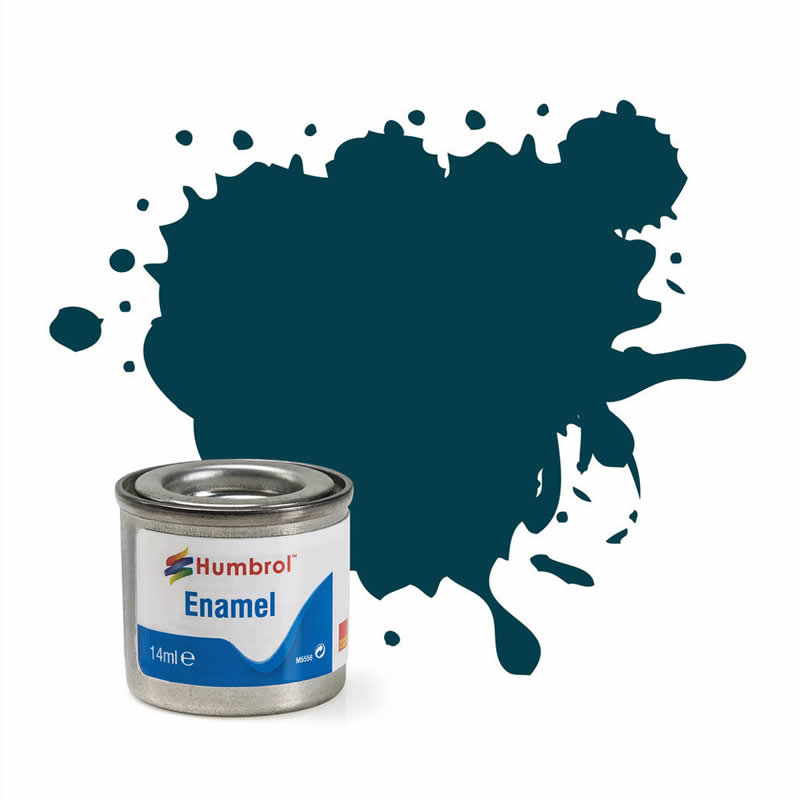 Prussian Blue Matt 14ml Tinlet No 230 Enamel Paint Humbrol